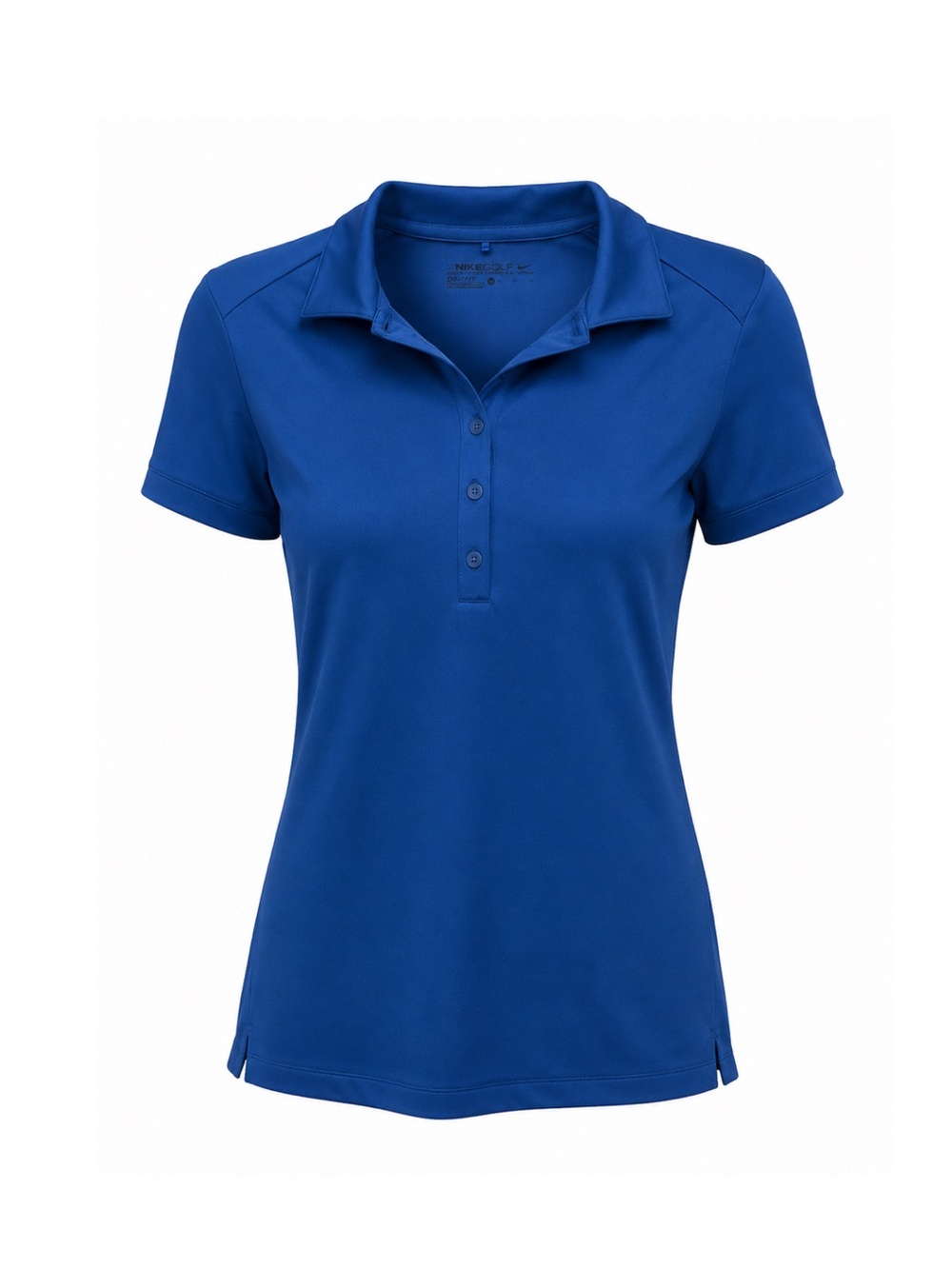 Nike Dri-FIT Blue Short-Sleeve Golf Polo Medium